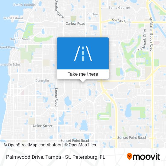 Palmwood Drive map