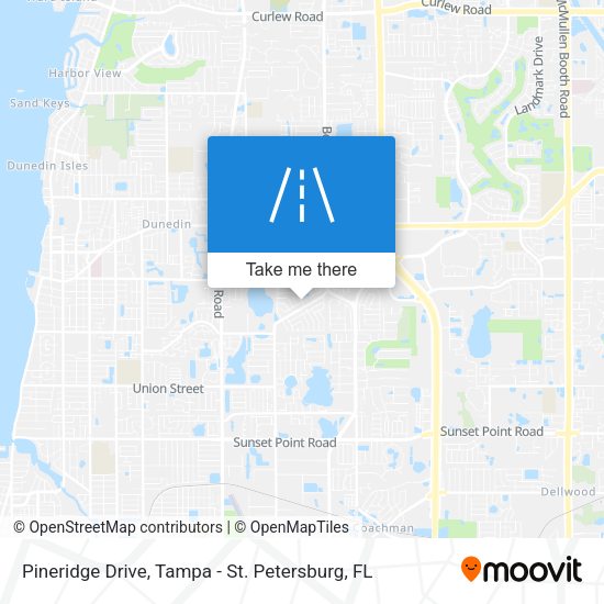 Mapa de Pineridge Drive