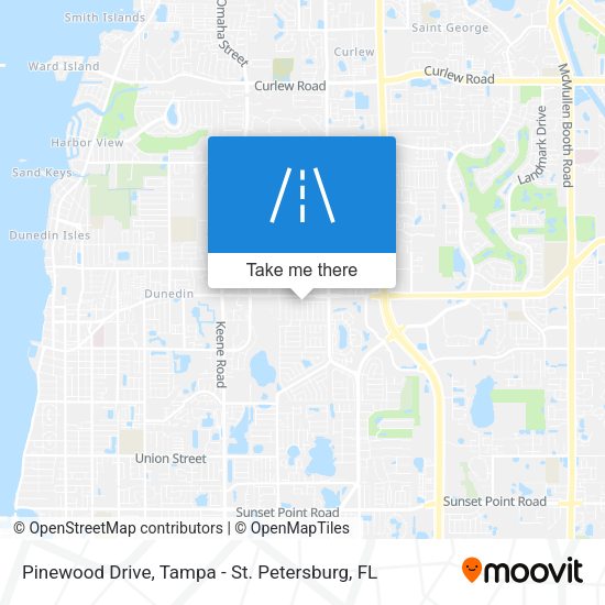 Pinewood Drive map
