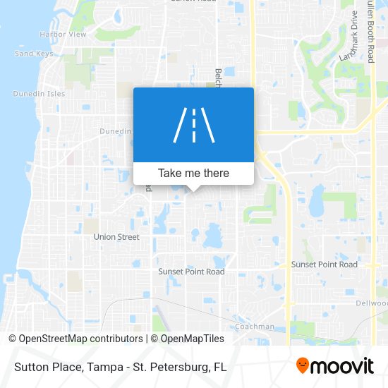 Mapa de Sutton Place
