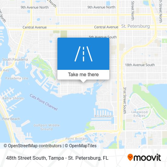 Mapa de 48th Street South