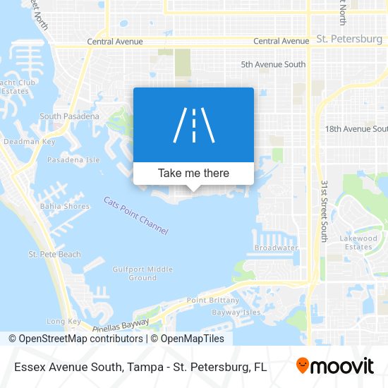 Essex Avenue South map