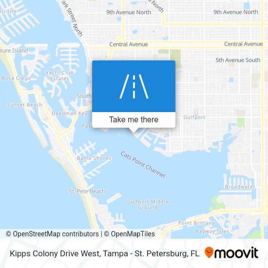 Kipps Colony Drive West map