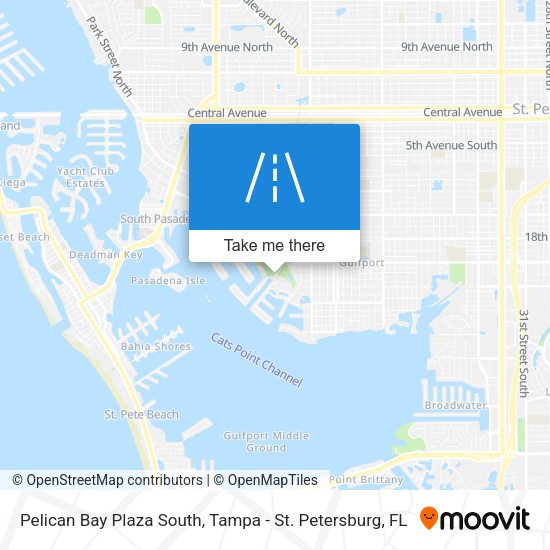 Pelican Bay Plaza South map