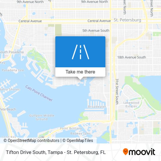 Mapa de Tifton Drive South
