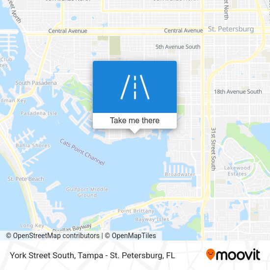Mapa de York Street South