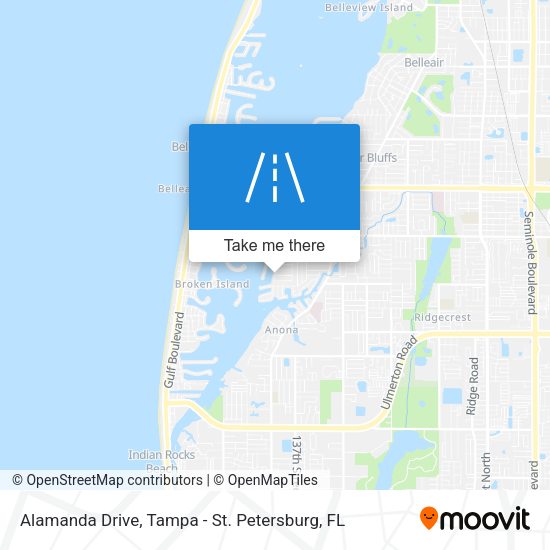 Alamanda Drive map
