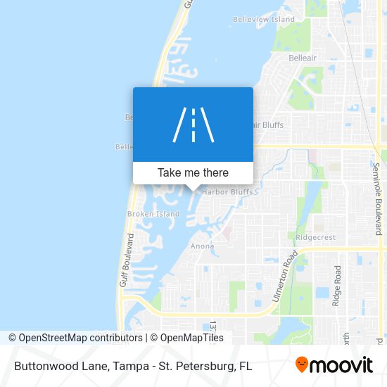 Buttonwood Lane map