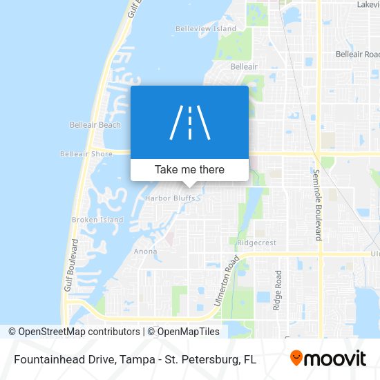 Fountainhead Drive map