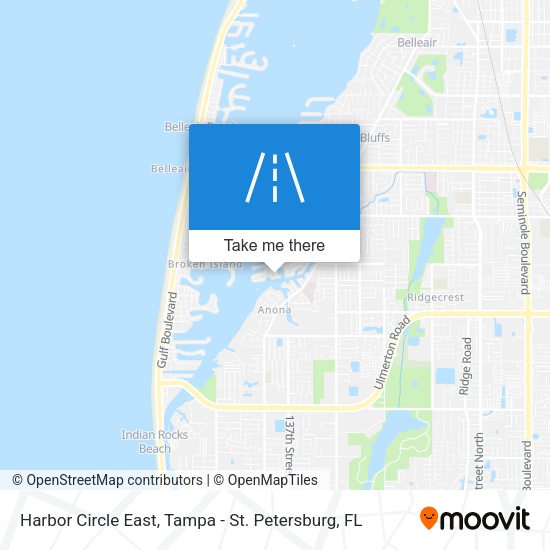 Harbor Circle East map
