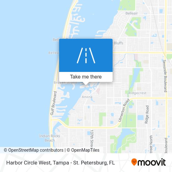 Harbor Circle West map