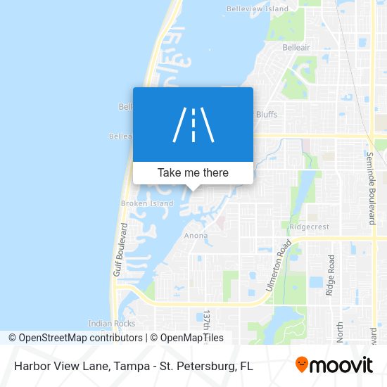 Harbor View Lane map