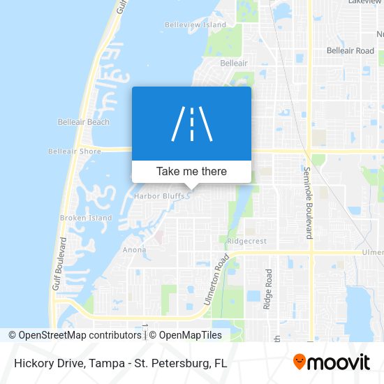 Hickory Drive map