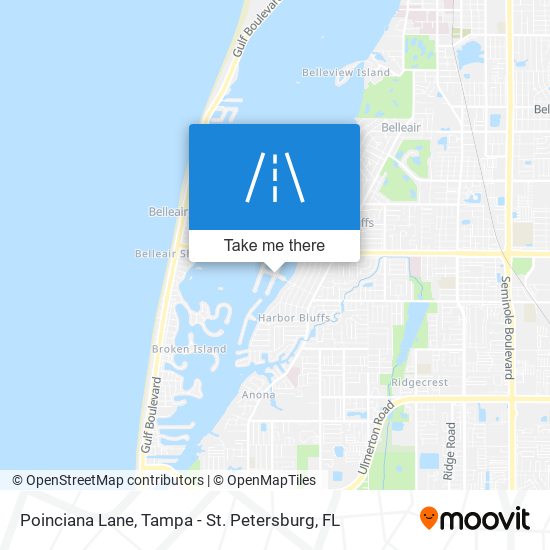 Mapa de Poinciana Lane