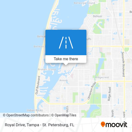 Mapa de Royal Drive