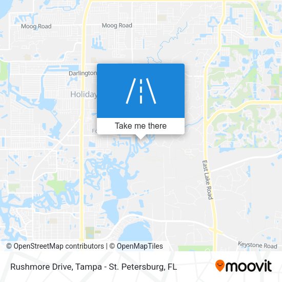 Rushmore Drive map