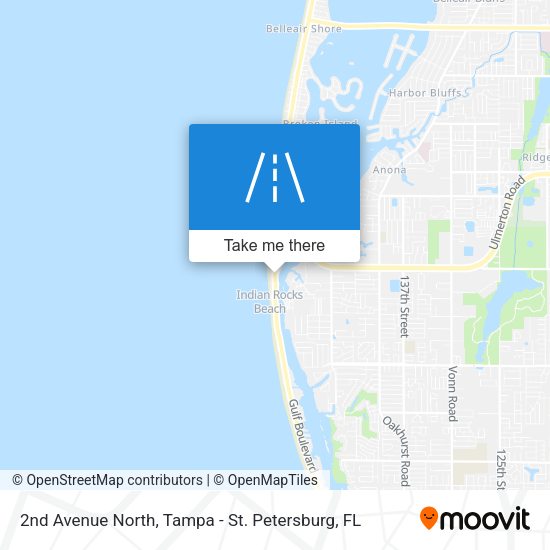 Mapa de 2nd Avenue North