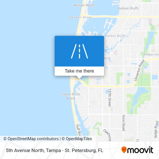 5th Avenue North map