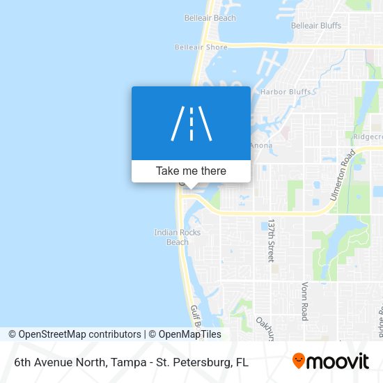 Mapa de 6th Avenue North