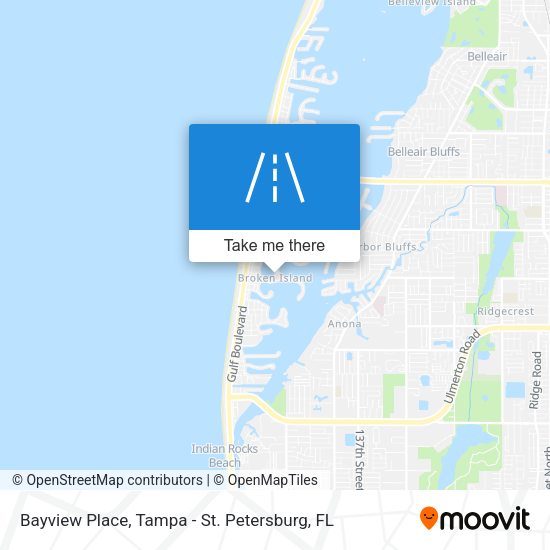 Bayview Place map