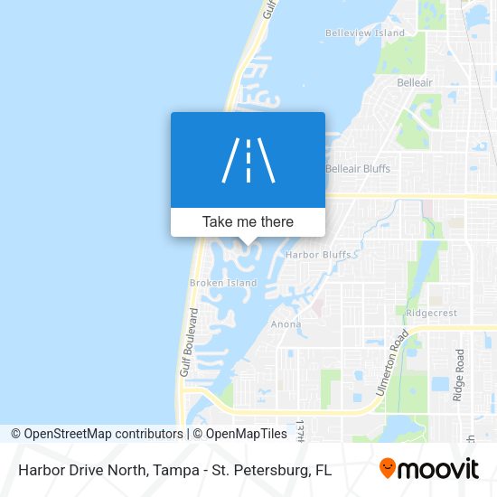 Mapa de Harbor Drive North