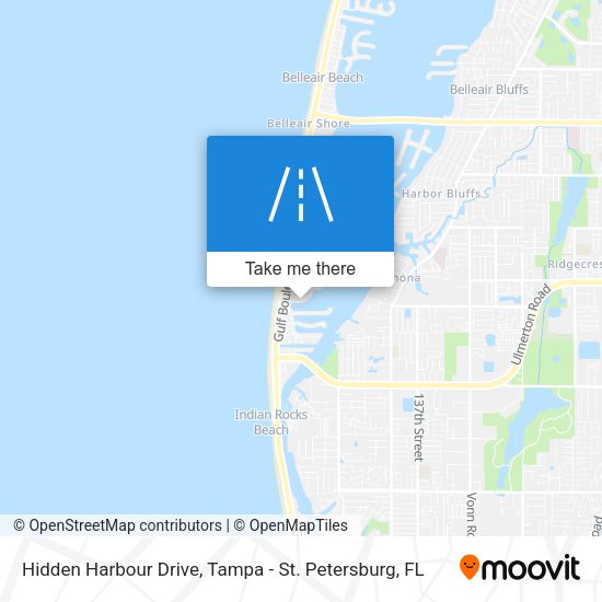 Hidden Harbour Drive map