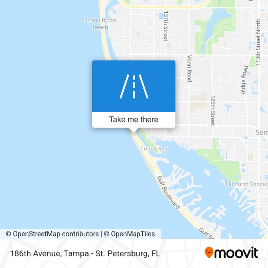 186th Avenue map