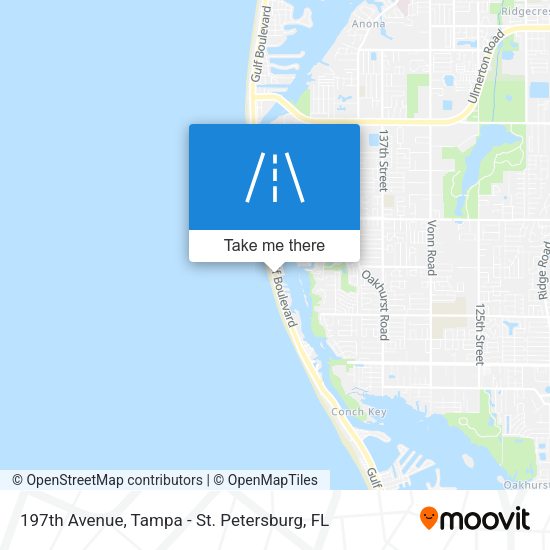 Mapa de 197th Avenue