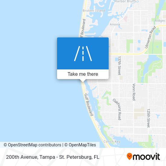 Mapa de 200th Avenue