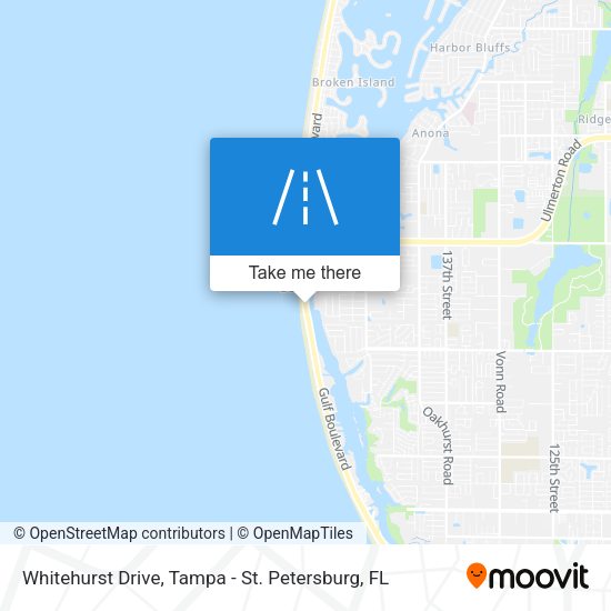 Mapa de Whitehurst Drive