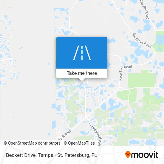 Beckett Drive map