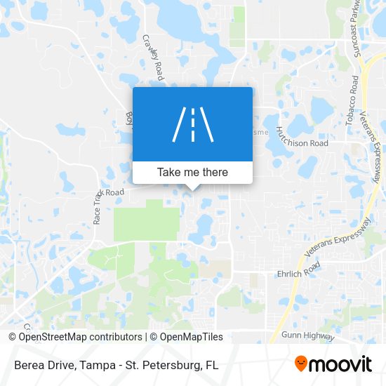 Berea Drive map