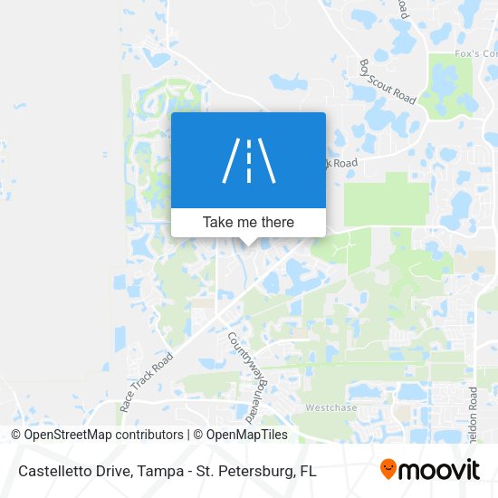 Castelletto Drive map