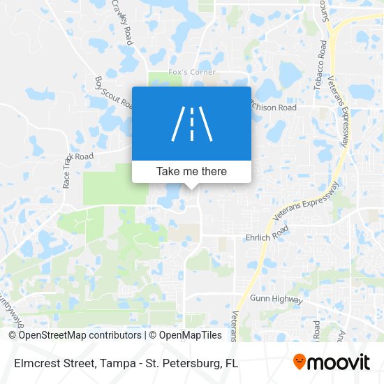 Elmcrest Street map