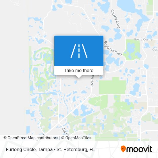 Furlong Circle map