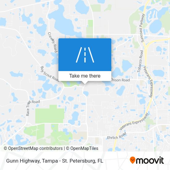 Gunn Highway map