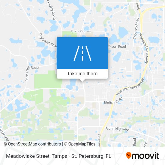 Meadowlake Street map