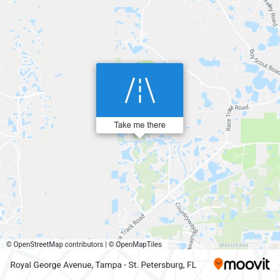 Royal George Avenue map
