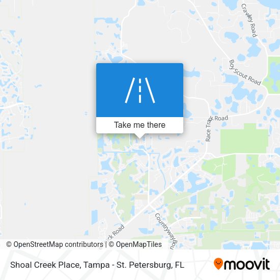 Shoal Creek Place map