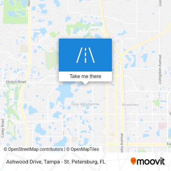Mapa de Ashwood Drive