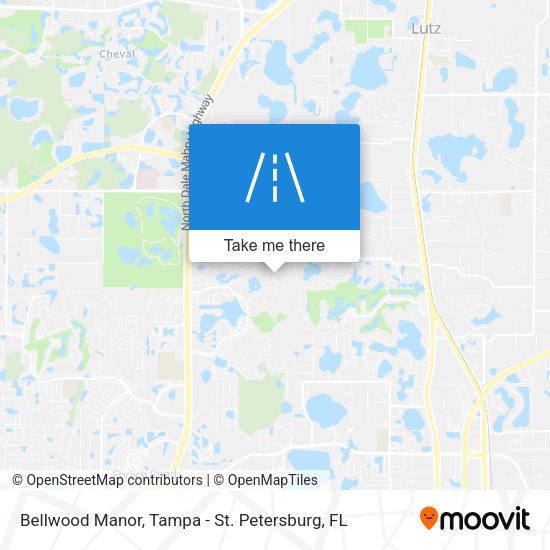 Bellwood Manor map