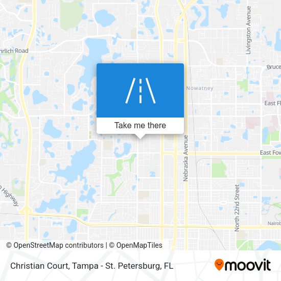 Christian Court map