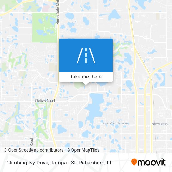 Climbing Ivy Drive map