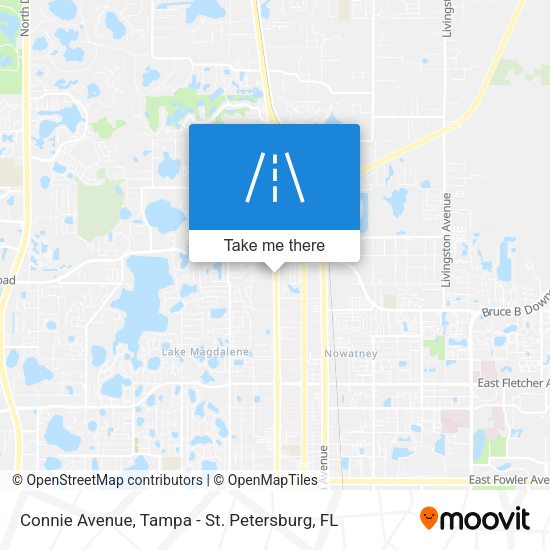 Mapa de Connie Avenue