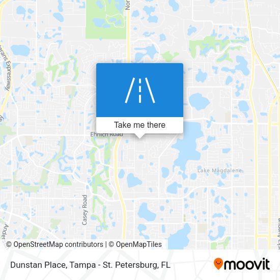 Dunstan Place map