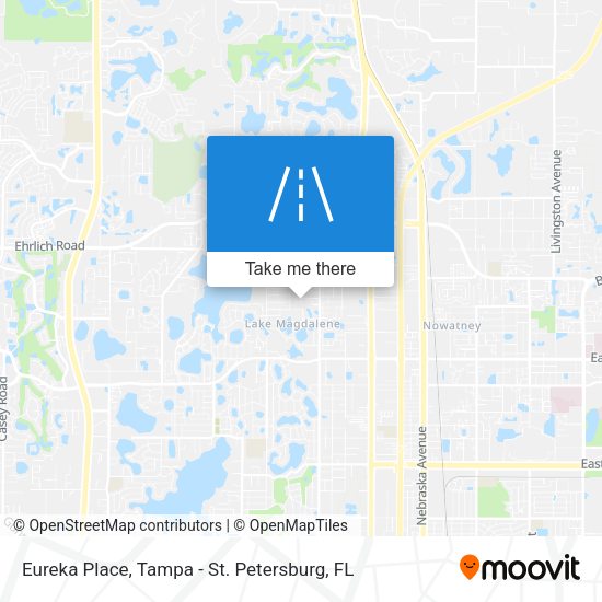 Mapa de Eureka Place