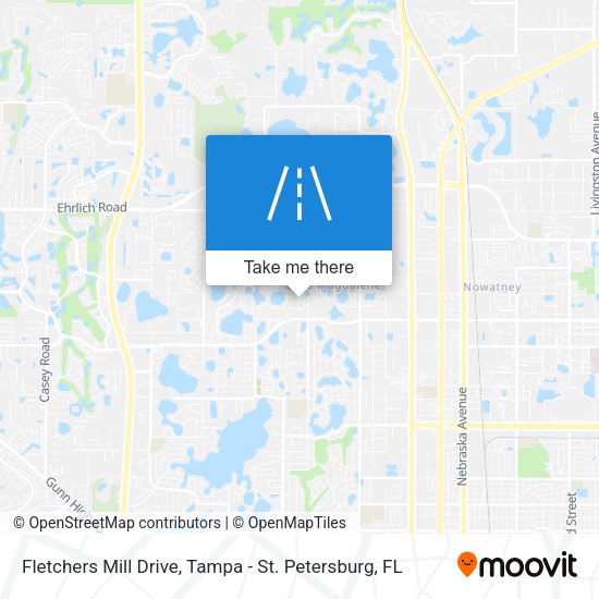Fletchers Mill Drive map
