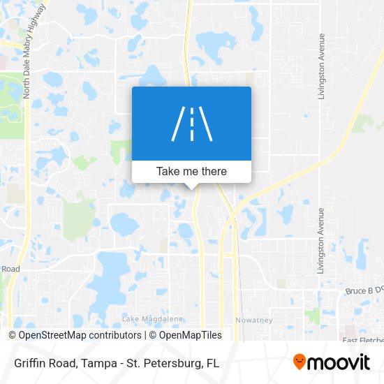 Griffin Road map