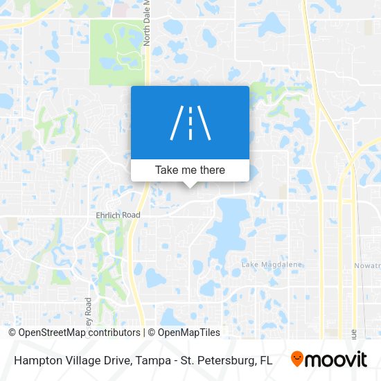 Mapa de Hampton Village Drive
