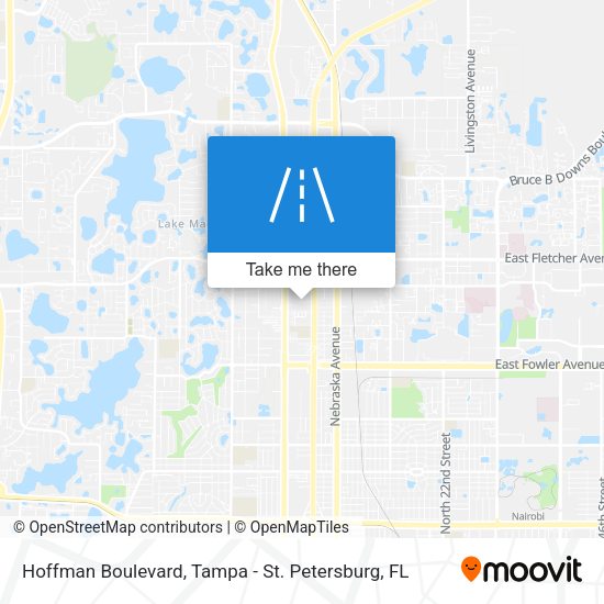 Hoffman Boulevard map